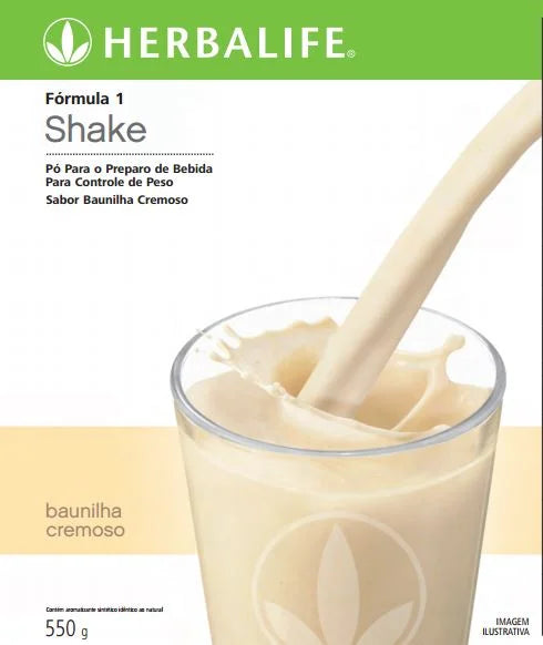Shake Herbalife Baunilha Cremoso